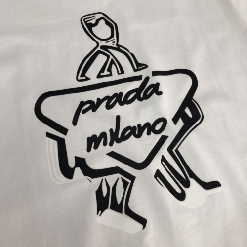 Replica Prada T-Shirts Short Sleeved For Unisex #1007435 $45.00 USD for Wholesale