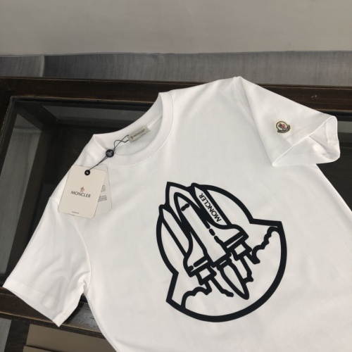 Replica Moncler T-Shirts Short Sleeved For Unisex #1007448 $45.00 USD for Wholesale