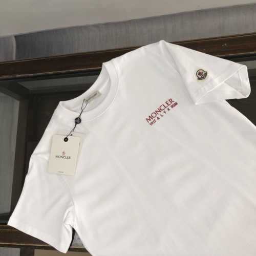 Replica Moncler T-Shirts Short Sleeved For Unisex #1007450 $45.00 USD for Wholesale