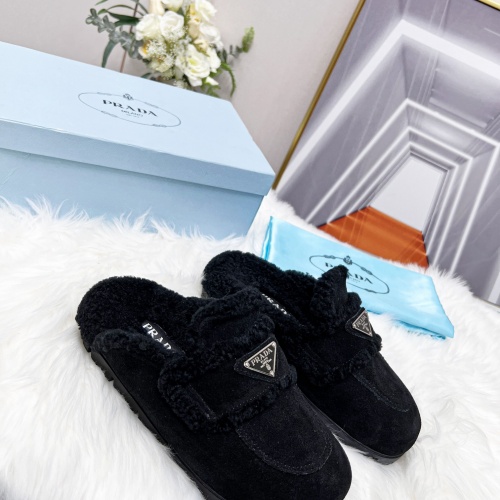 Replica Prada Slippers For Women #1007453 $98.00 USD for Wholesale
