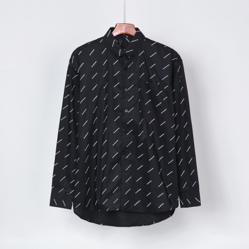 Balenciaga Shirts Long Sleeved For Men #1007481 $40.00 USD, Wholesale Replica Balenciaga Shirts