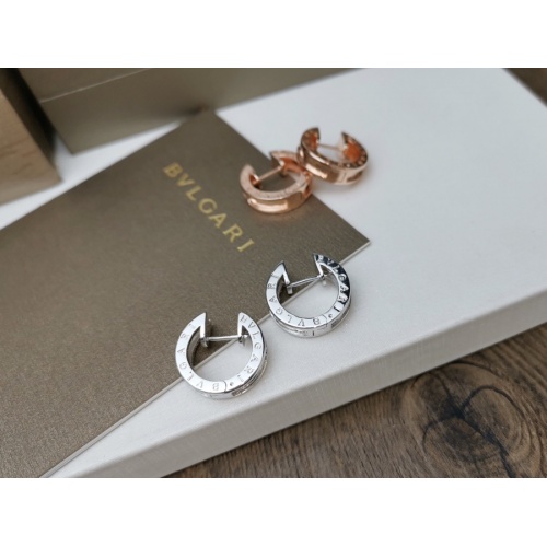 Replica Bvlgari Earrings For Women #1007490 $25.00 USD for Wholesale