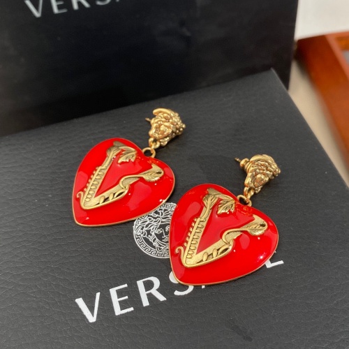 Replica Versace Earrings For Women #1007527 $32.00 USD for Wholesale