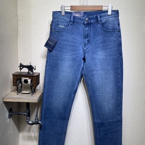 Replica Prada Jeans For Men #1007621 $52.00 USD for Wholesale