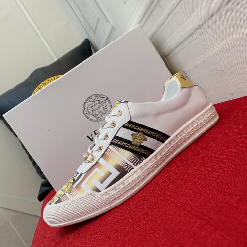 Replica Versace Casual Shoes For Men #1007649 $72.00 USD for Wholesale
