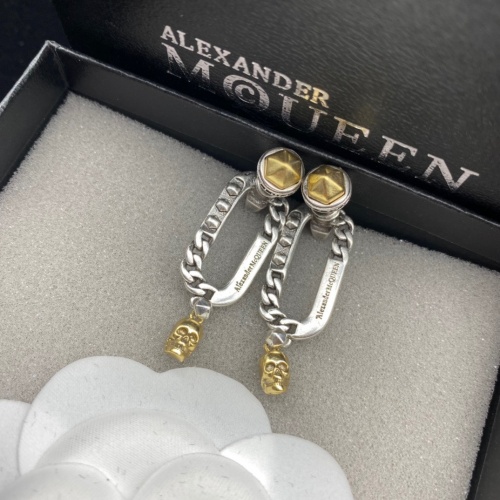 Alexander McQueen Earrings For Women #1007735 $32.00 USD, Wholesale Replica Alexander McQueen Earrings