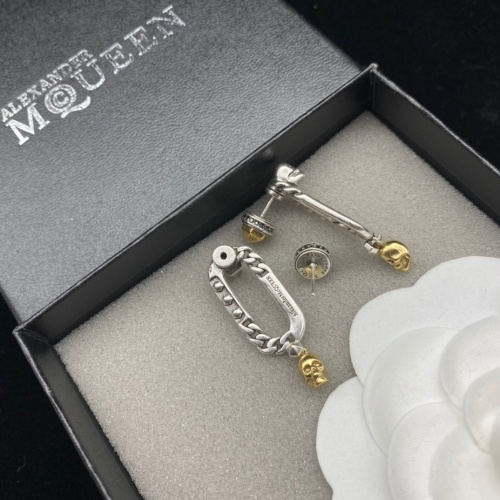 Replica Alexander McQueen Earrings For Women #1007735 $32.00 USD for Wholesale