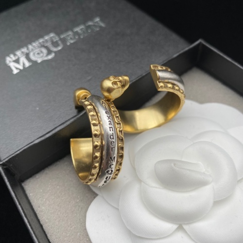 Replica Alexander McQueen Earrings For Women #1007737 $38.00 USD for Wholesale