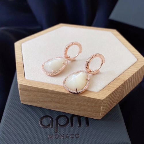 Replica Apm Monaco Earrings For Women #1007740 $38.00 USD for Wholesale