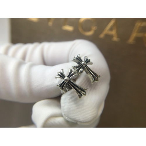 Replica Chrome Hearts Earrings For Women #1008055 $24.00 USD for Wholesale