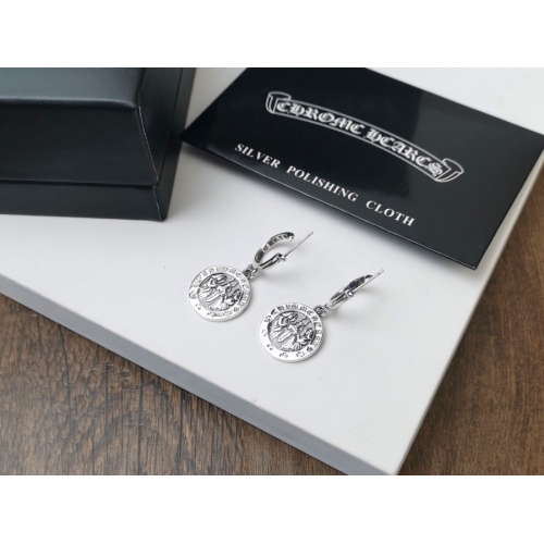 Replica Chrome Hearts Earrings For Women #1008085 $27.00 USD for Wholesale
