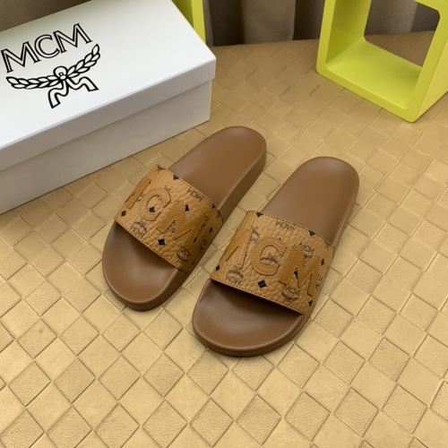 MCM Slippers For Men #1008091 $48.00 USD, Wholesale Replica MCM Slippers