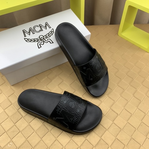 Replica MCM Slippers For Men #1008092 $48.00 USD for Wholesale
