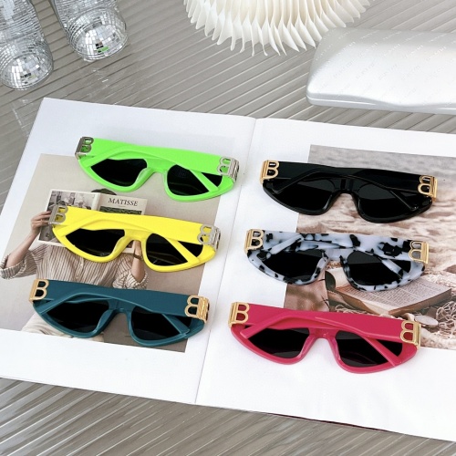 Replica Balenciaga AAA Quality Sunglasses #1008259 $60.00 USD for Wholesale