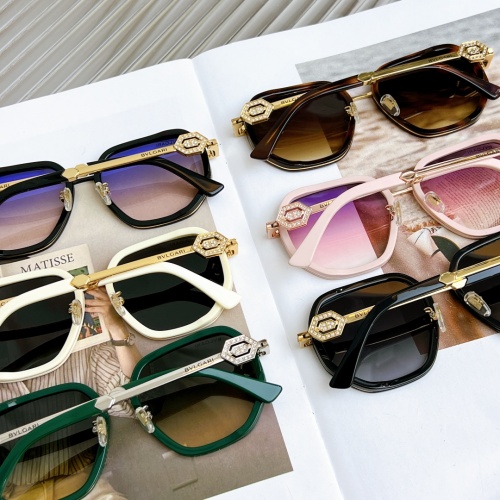 Replica Bvlgari AAA Quality Sunglasses #1008289 $60.00 USD for Wholesale
