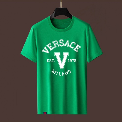 Versace T-Shirts Short Sleeved For Men #1008322 $40.00 USD, Wholesale Replica Versace T-Shirts