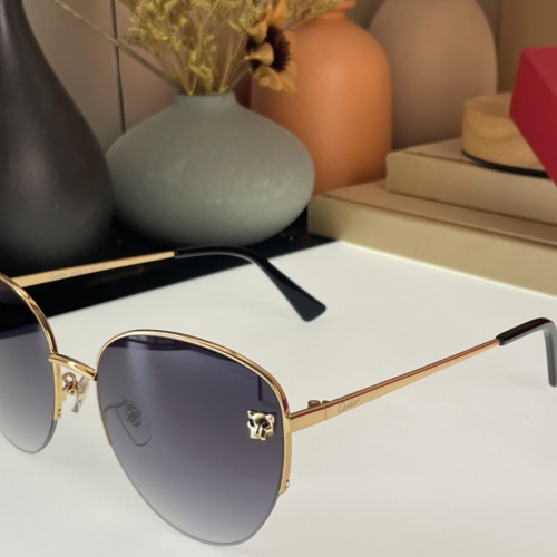Replica Cartier AAA Quality Sunglassess #1008330 $45.00 USD for Wholesale