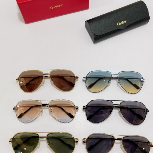 Replica Cartier AAA Quality Sunglassess #1008336 $60.00 USD for Wholesale