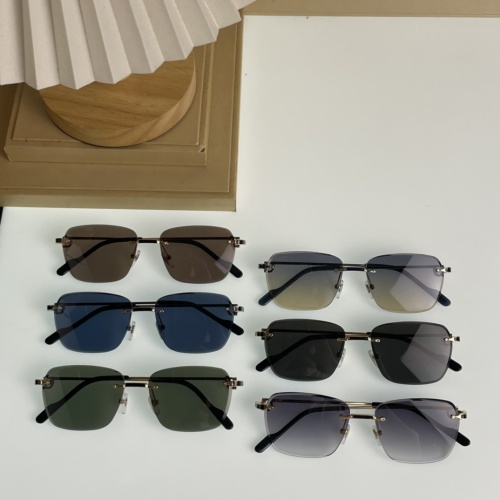 Replica Cartier AAA Quality Sunglassess #1008354 $68.00 USD for Wholesale