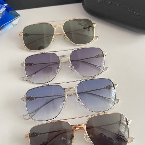 Replica Chrome Hearts AAA Quality Sunglasses #1008419 $56.00 USD for Wholesale