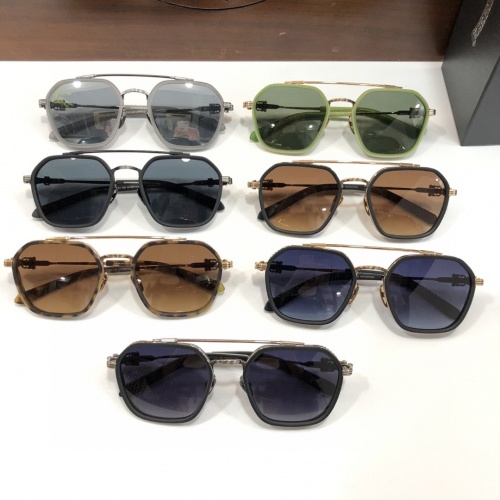 Replica Chrome Hearts AAA Quality Sunglasses #1008426 $72.00 USD for Wholesale