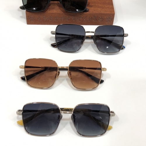 Replica Chrome Hearts AAA Quality Sunglasses #1008433 $80.00 USD for Wholesale