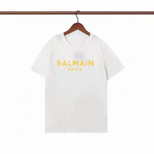 Balmain T-Shirts Short Sleeved For Men #1008481