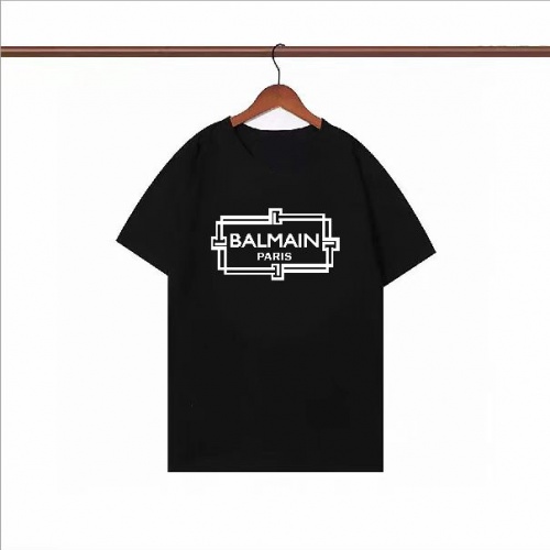 Balmain T-Shirts Short Sleeved For Men #1008495