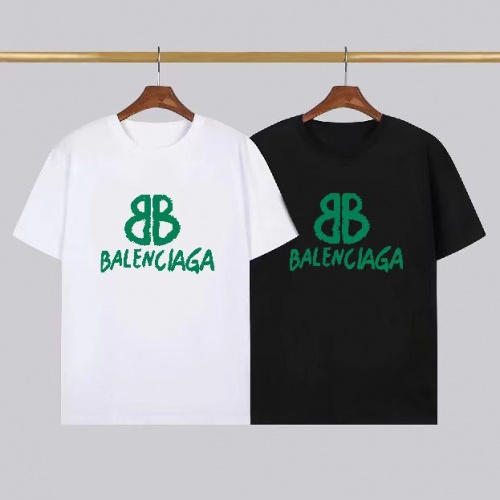 Replica Balenciaga T-Shirts Short Sleeved For Men #1008503 $23.00 USD for Wholesale