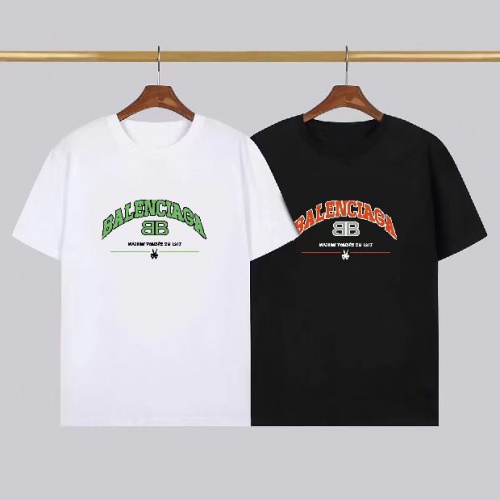 Replica Balenciaga T-Shirts Short Sleeved For Men #1008507 $23.00 USD for Wholesale
