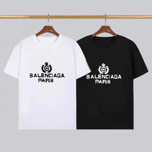 Replica Balenciaga T-Shirts Short Sleeved For Men #1008511 $23.00 USD for Wholesale