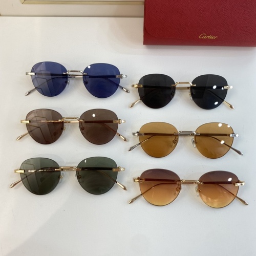 Replica Salvatore Ferragamo AAA Quality Sunglasses #1008549 $68.00 USD for Wholesale