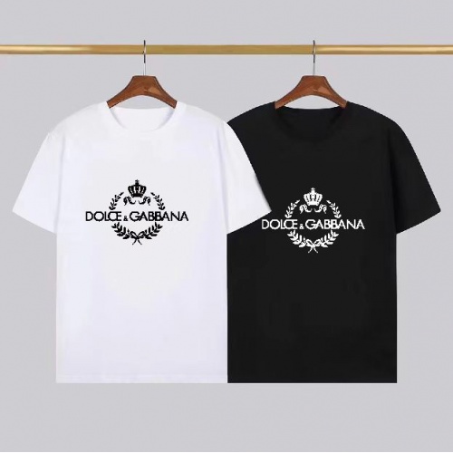 Replica Dolce & Gabbana D&G T-Shirts Short Sleeved For Men #1008609 $23.00 USD for Wholesale