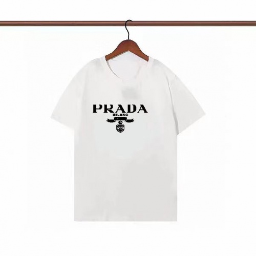 Prada T-Shirts Short Sleeved For Men #1008753 $23.00 USD, Wholesale Replica Prada T-Shirts