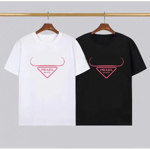 Replica Prada T-Shirts Short Sleeved For Men #1008762 $23.00 USD for Wholesale