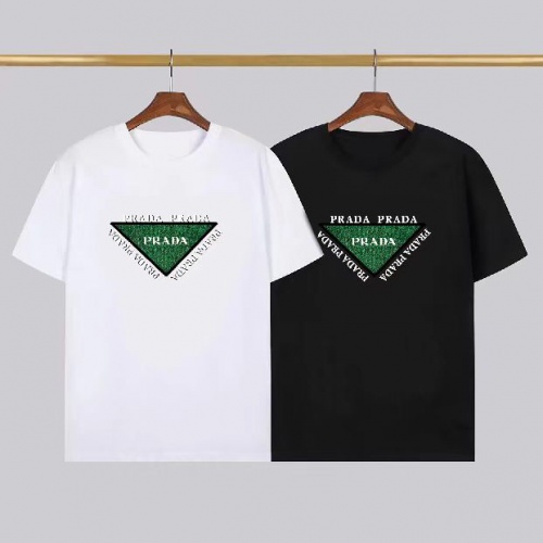 Replica Prada T-Shirts Short Sleeved For Men #1008764 $23.00 USD for Wholesale