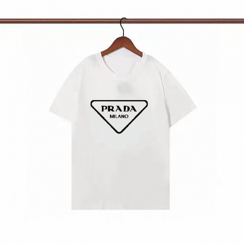Prada T-Shirts Short Sleeved For Men #1008766