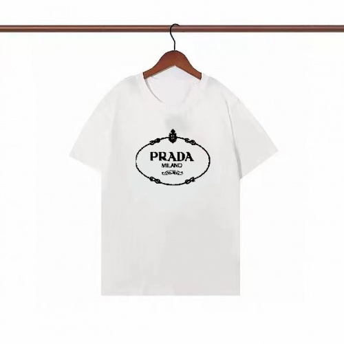 Prada T-Shirts Short Sleeved For Men #1008768