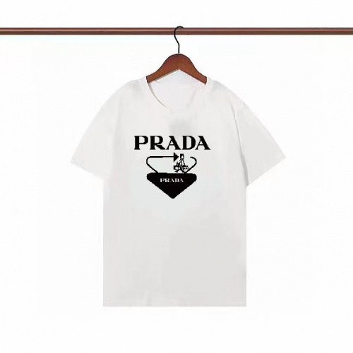 Prada T-Shirts Short Sleeved For Men #1008775