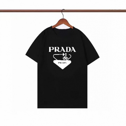 Prada T-Shirts Short Sleeved For Men #1008776 $23.00 USD, Wholesale Replica Prada T-Shirts