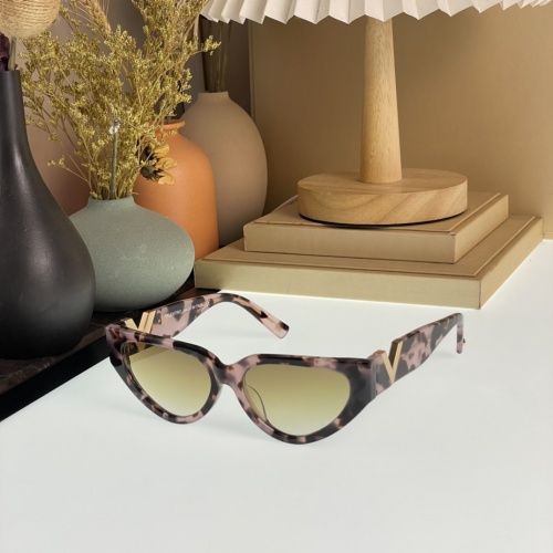 Valentino AAA Quality Sunglasses #1008839 $56.00 USD, Wholesale Replica Valentino AAA Quality Sunglasses