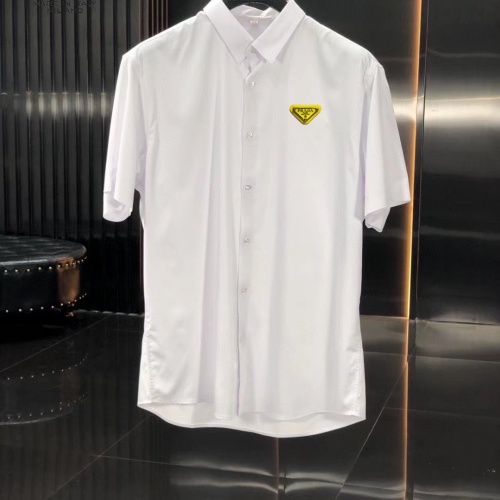 Prada Shirts Short Sleeved For Men #1008913