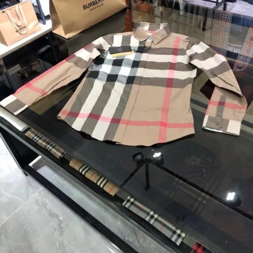 Burberry Shirts Long Sleeved For Women #1008945 $64.00 USD, Wholesale Replica Burberry Shirts
