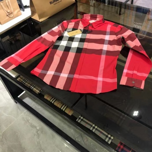Burberry Shirts Long Sleeved For Women #1008947
