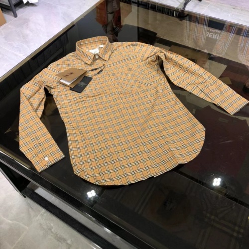 Burberry Shirts Long Sleeved For Women #1008975