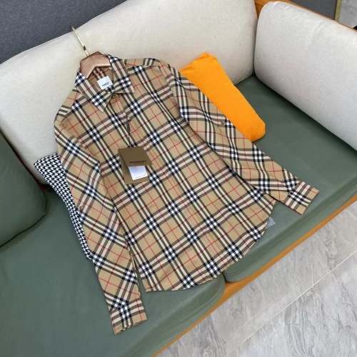 Burberry Shirts Long Sleeved For Women #1008979