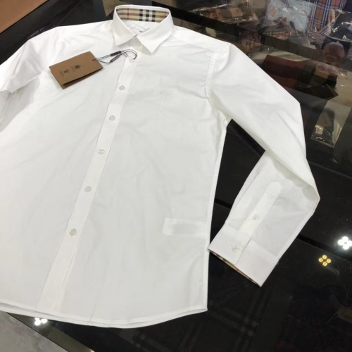 Replica Burberry Shirts Long Sleeved For Men #1009000 $64.00 USD for Wholesale