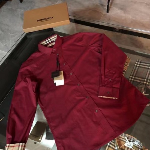 Burberry Shirts Long Sleeved For Men #1009003