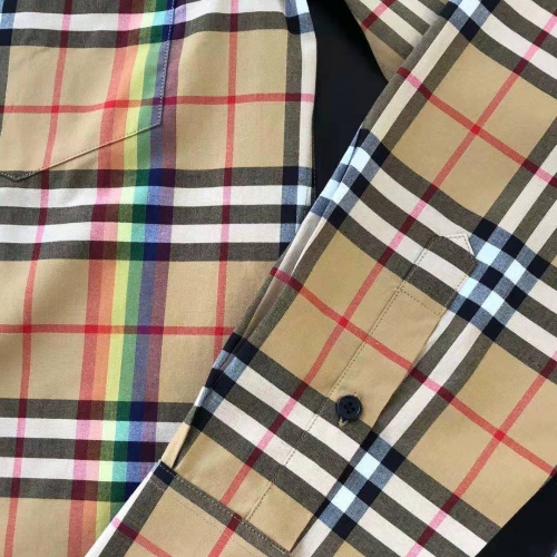 Replica Burberry Shirts Long Sleeved For Men #1009035 $64.00 USD for Wholesale