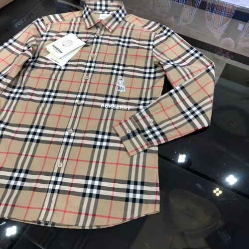 Replica Burberry Shirts Long Sleeved For Men #1009039 $72.00 USD for Wholesale